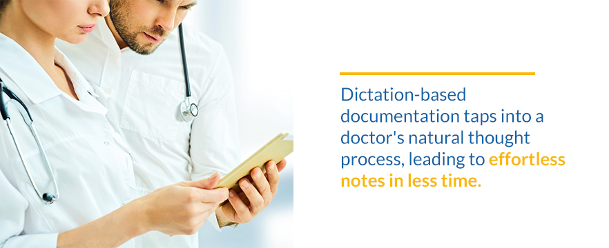 Dictation-Based Documentation