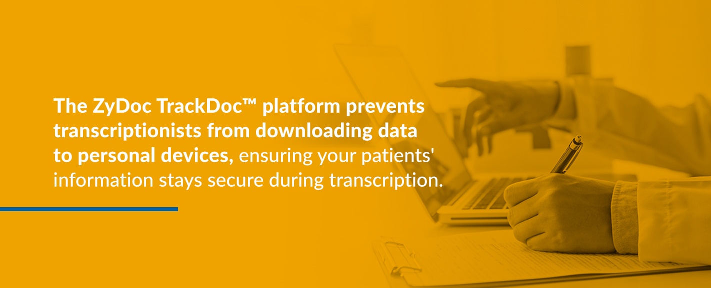 Reduce Healthcare Data Breaches With Medical Transcription